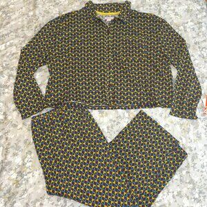 Refinery29 Women’s Printed Pajama PJ Sleep Set – Size Large – New with Tags